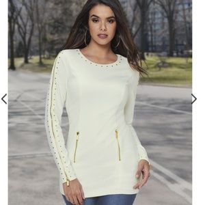 Ivory Golden Tunic